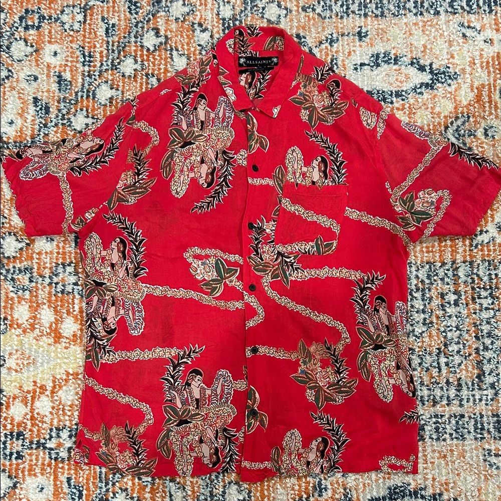 All Saints men’s relaxed fit shirt size small